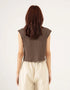 TEXTURED KNIT CROPPED TOP